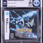 2012 POKEMON BLACK VERSION 2 NINTENDO DS WATA 9.8 A++ SEALED