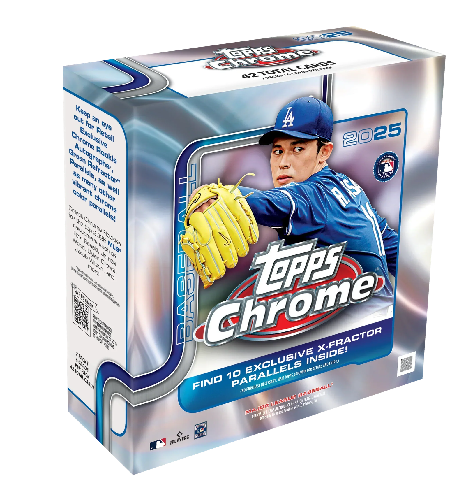 6ef37ee543755eeeb75b7f8d240e85867763c5ef_25TCBB_FGC6249SE_50EA_MBX.png 2025 Topps Chrome Baseball Mega 20 Box Case - Image 1