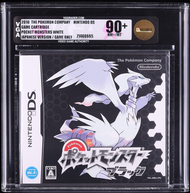 71466665_front_bea20b14-7f1d-428a-8d9f-c3e73fdaea38.jpg 2010 POKEMON BLACK VERSION JAPANESE NINTENDO DS VGA 90+ SEALED - Image 1