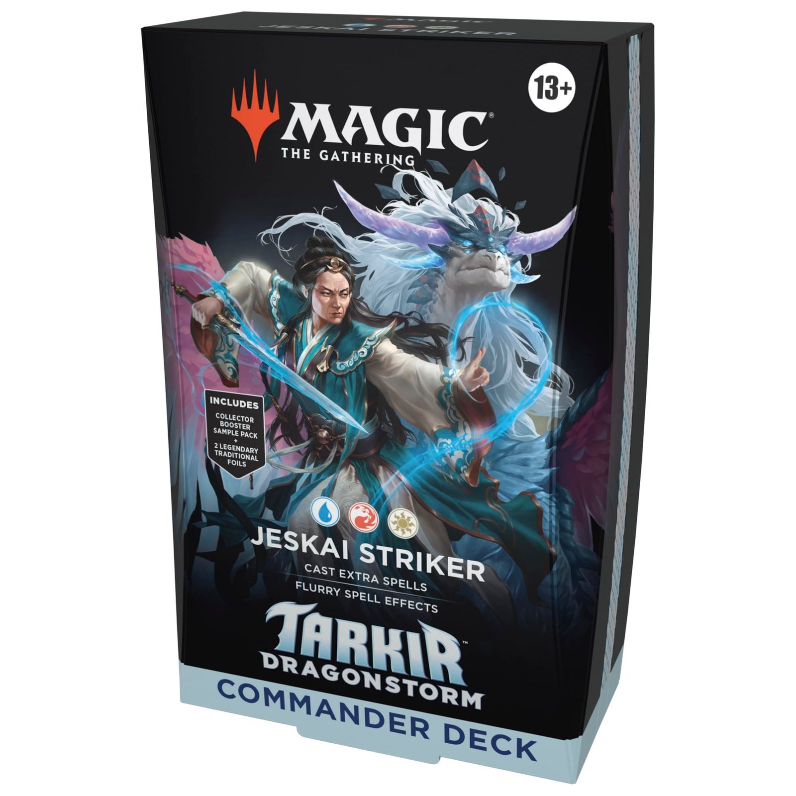 71yuYQklnhL.jpg Magic: The Gathering Tarkir: Dragonstorm Commander Deck – Jeskai Striker - Image 1
