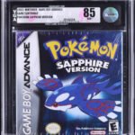 2003 POKEMON SAPPHIRE VERSION NINTENDO GAME BOY ADVANCE GBA VGA 85 SEALED