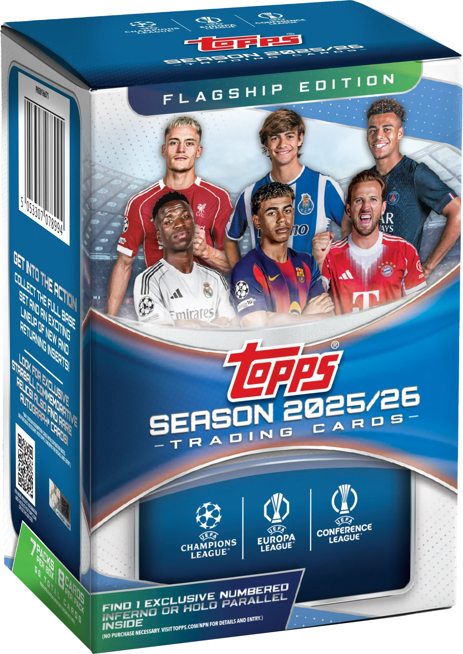 736d104d5d78ef2f08d5b6e28cd171de9b03e07a_26UCL1_VALUE_BOX_f68097fe-0254-4340-9722-14eb0f2b7da4.png 2025-26 Topps UEFA Club Competitions Soccer Blaster 40 Box Case - Image 1