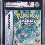 2005 POKEMON EMERALD VERSION NINTENDO GAME BOY ADVANCE GBA VGA 80 SEALED