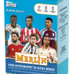 2024-25 Topps UEFA Club Competitions Merlin Chrome Soccer Blaster 40 Box Case
