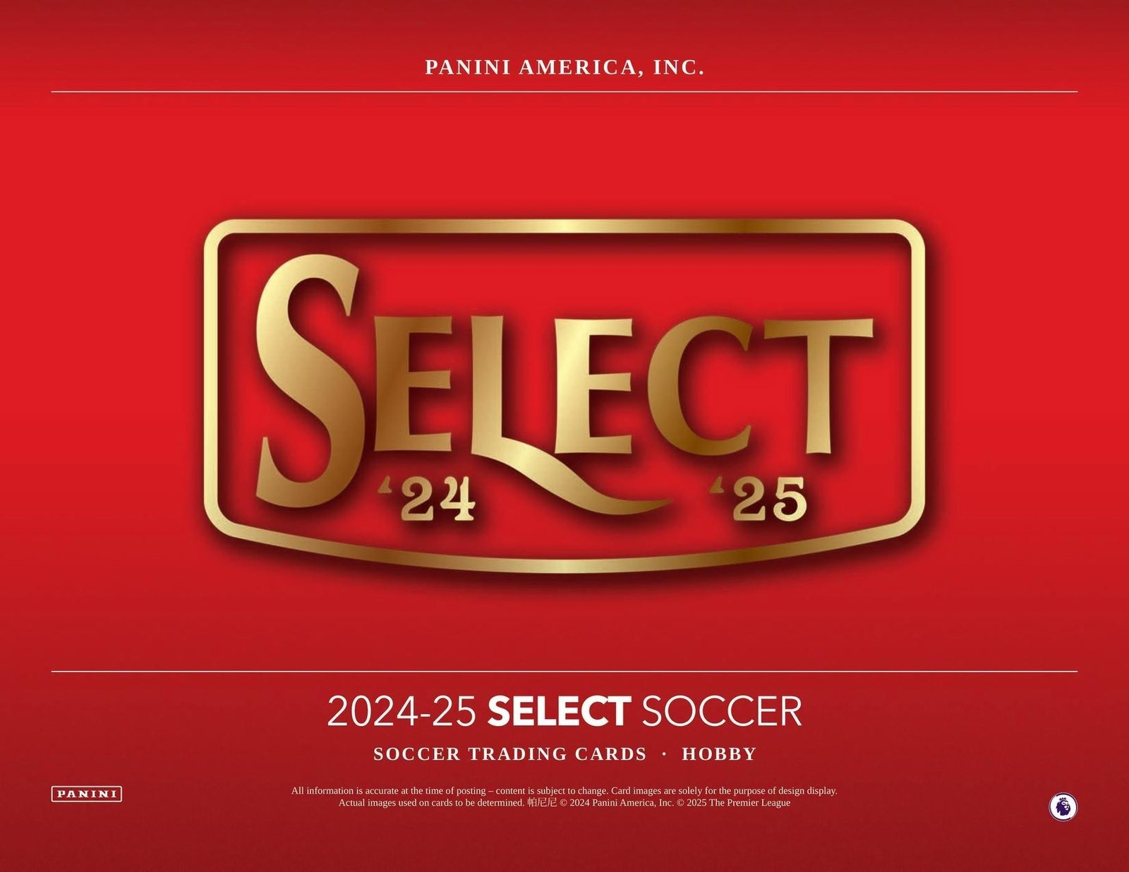 880741-1.jpg 2024-25 Panini Select Premier League Soccer Mega 20 Box Case - Image 1