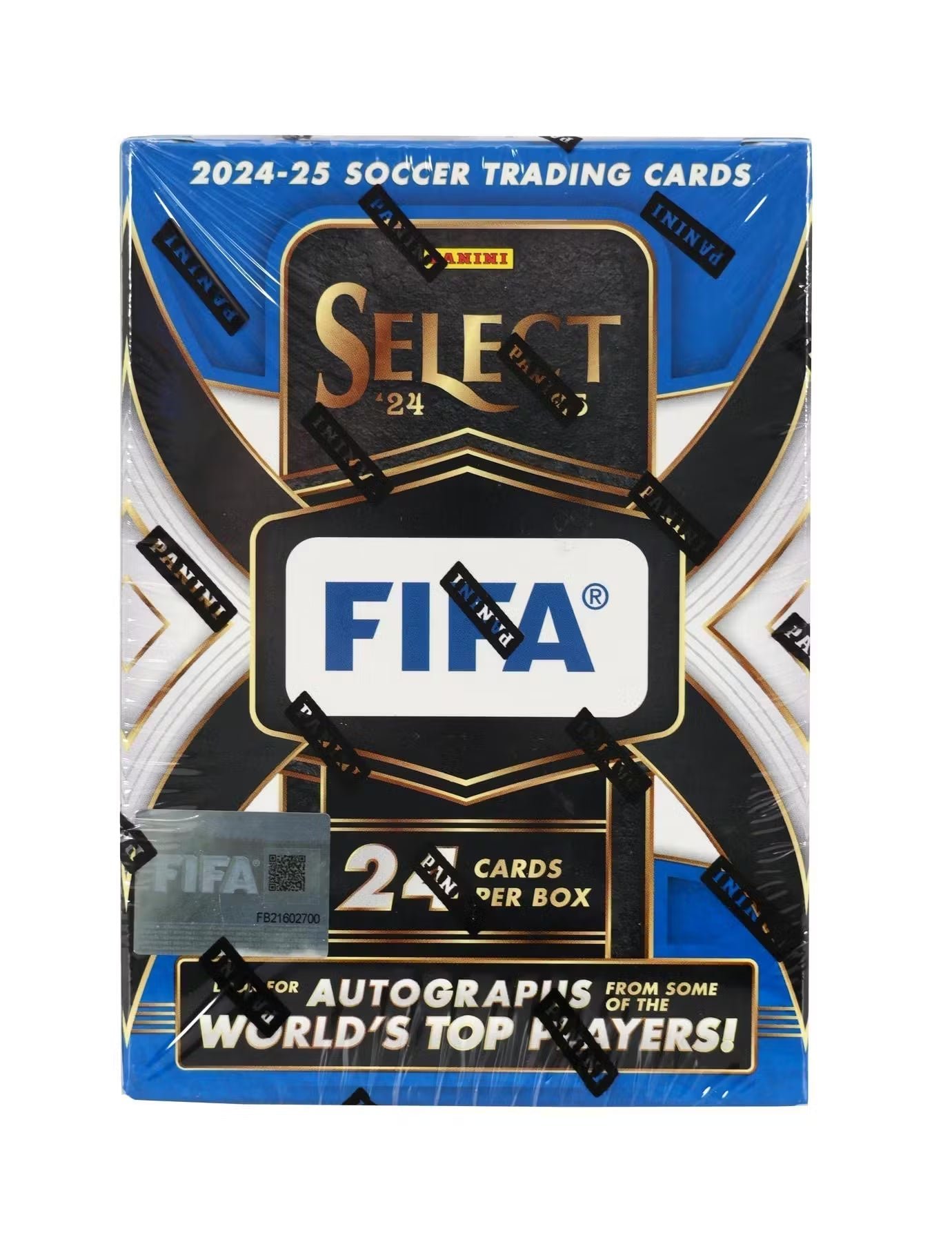 899397_004_062525_c8f63a0b-4be5-46af-8622-8b4ba94883dd.jpg 2024-25 Panini Select FIFA Soccer Hobby Blaster 20 Box Case - Image 1