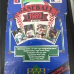 1989 Upper Deck High Number Series Baseball Box 36 Sealed Packs