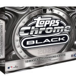 2025 Topps Chrome Black Baseball Hobby 12 Box Case