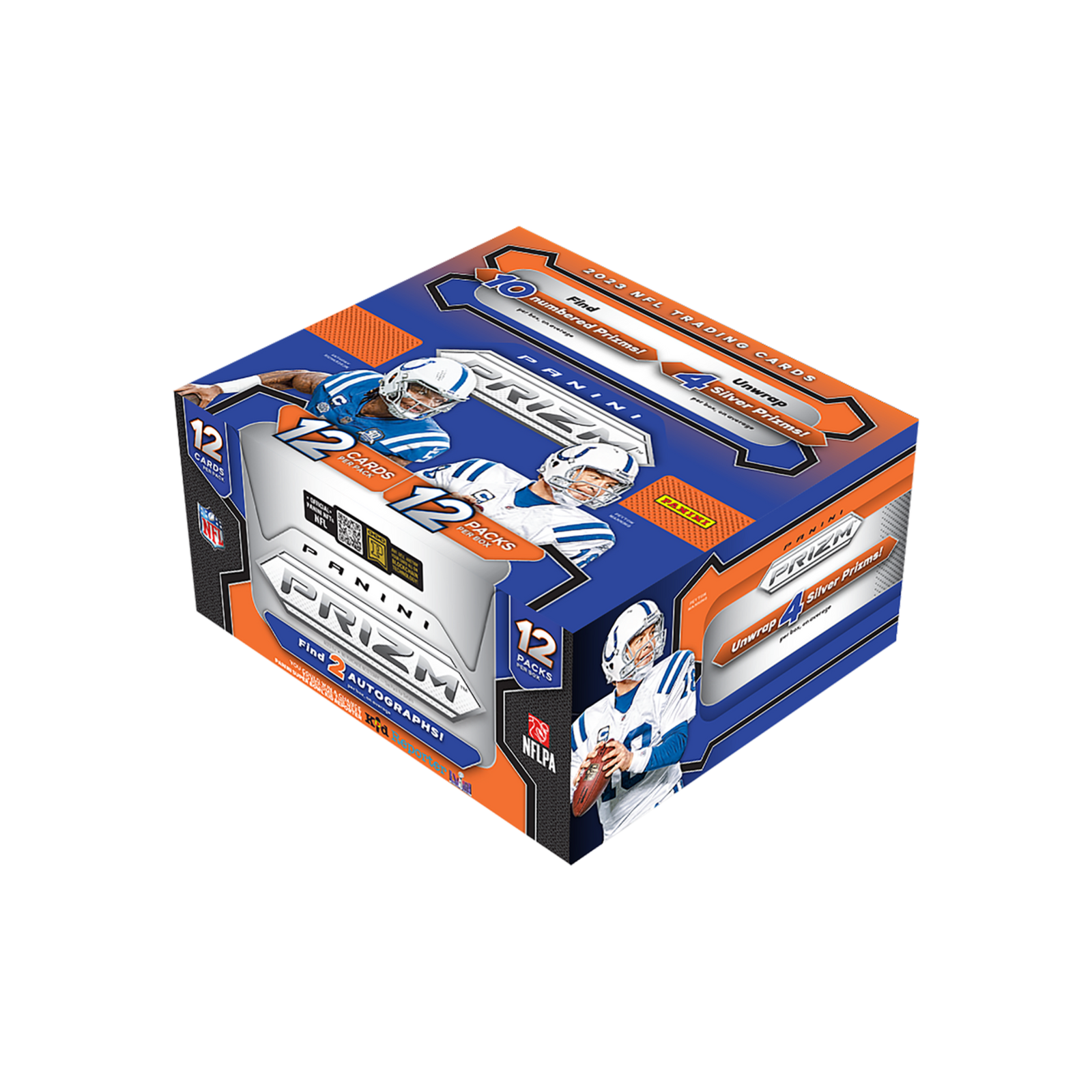 Addaheading_12_27bde27f-883e-4bc6-a4e5-170db2f67fb2.png 2023 Panini Prizm Football Hobby 12 Box Case - Image 1
