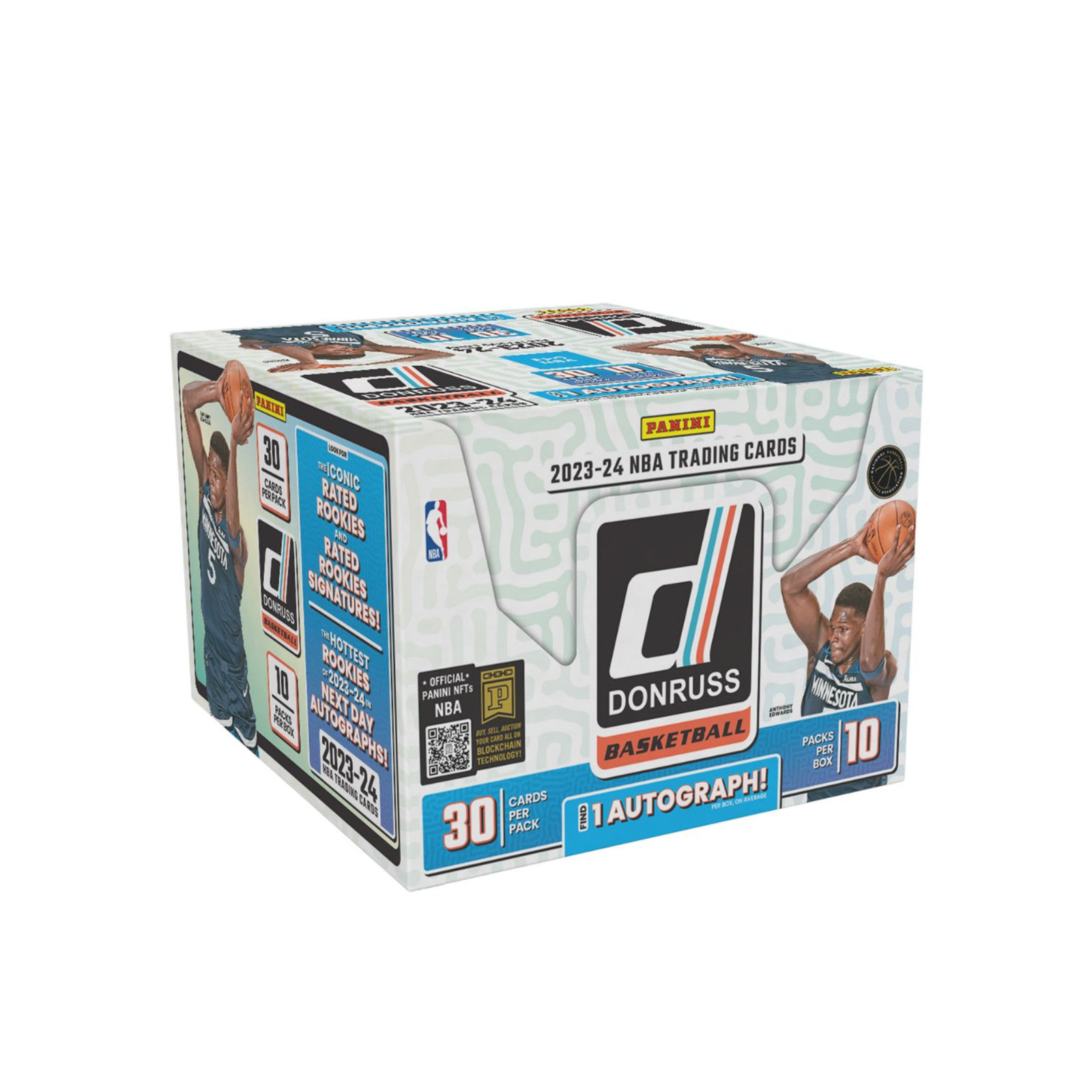 Addaheading_20_9a1d08a5-310c-413b-a3f4-fae18656c457.png 2023-24 Panini Donruss Basketball Hobby 10 Box Case - Image 1