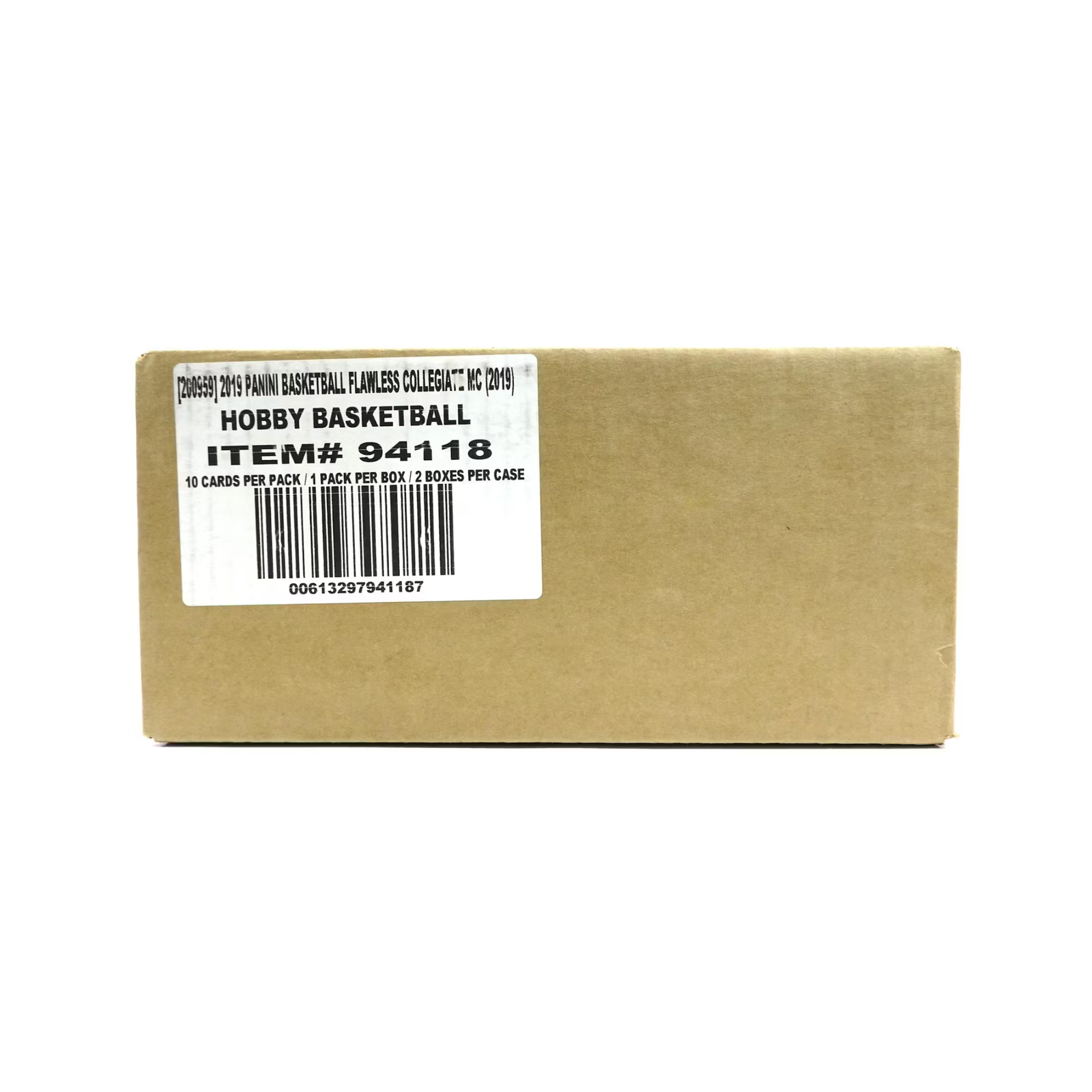 Addaheading_7.png 2019-20 Panini Flawless Collegiate Basketball Hobby 2-Box Case - Image 1