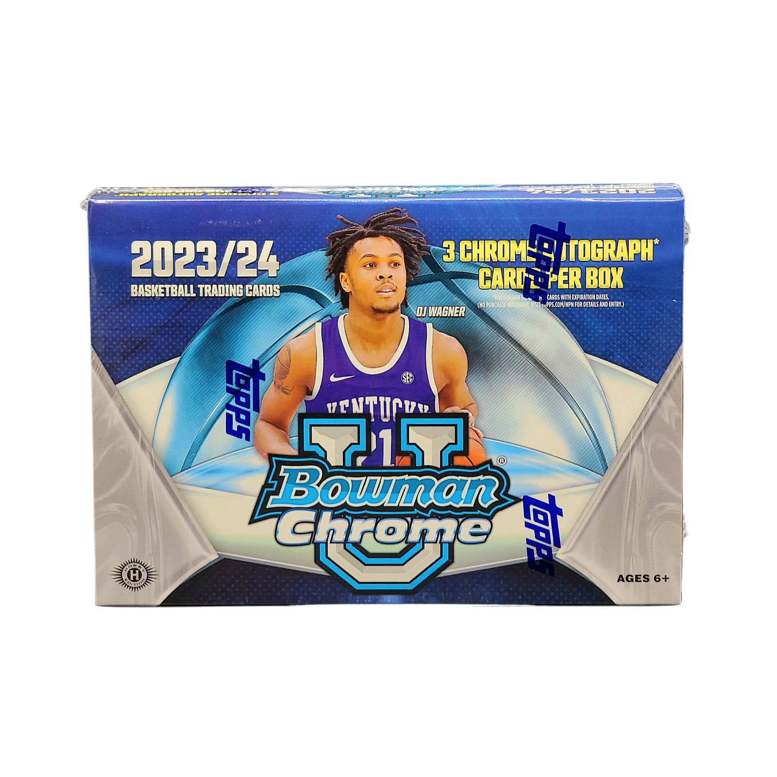 Addaheading_73.png 2023-24 Bowman Chrome University Basketball Breakers Delight 12-Box Case - Image 1