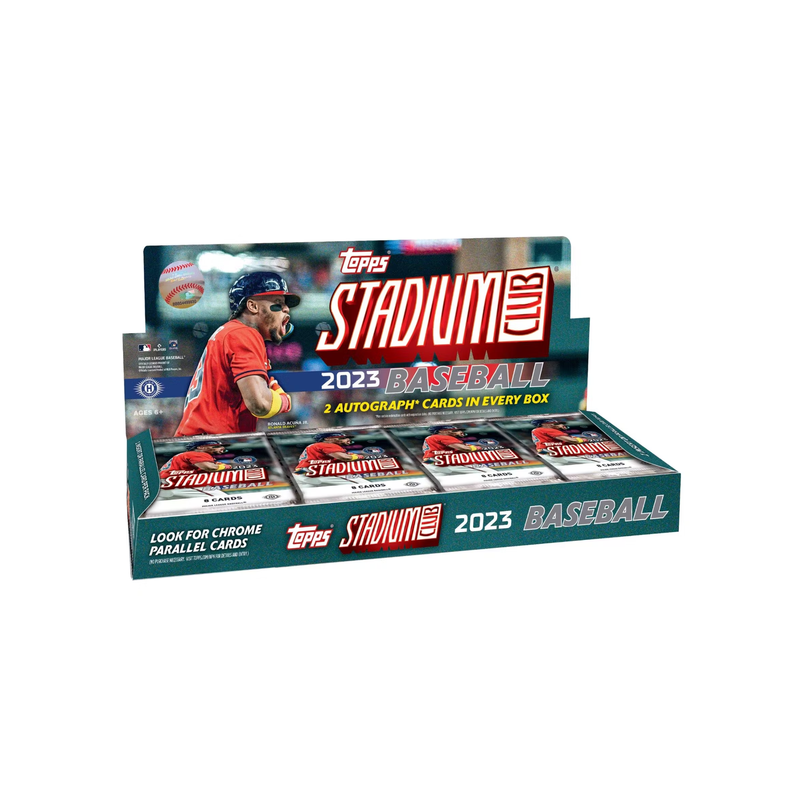 Addaheading_76.png 2023 Topps Stadium Club Baseball Hobby 16 Box Case - Image 1