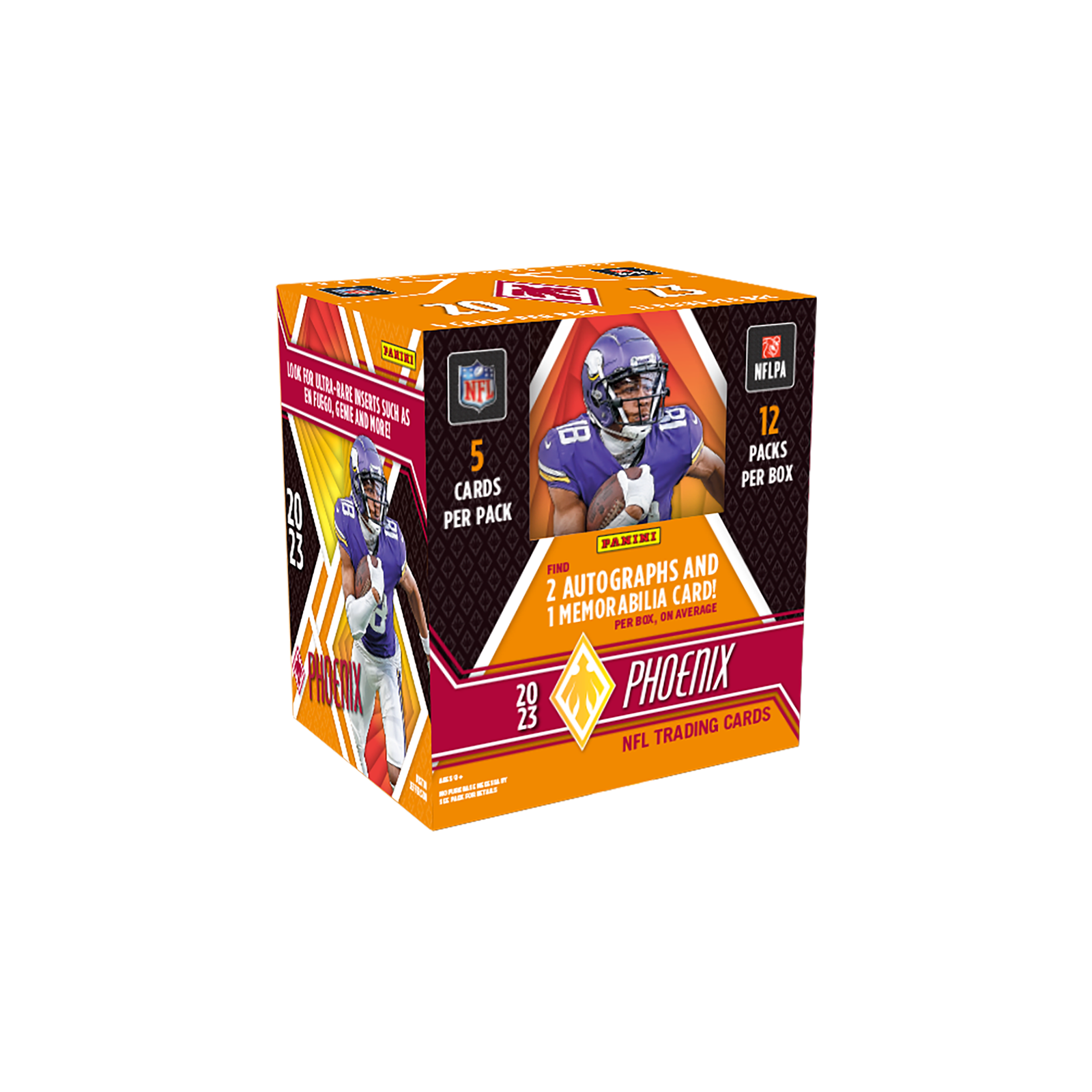 Addaheading_82.png 2023 Panini Phoenix Football Hobby 16 Box Case - Image 1