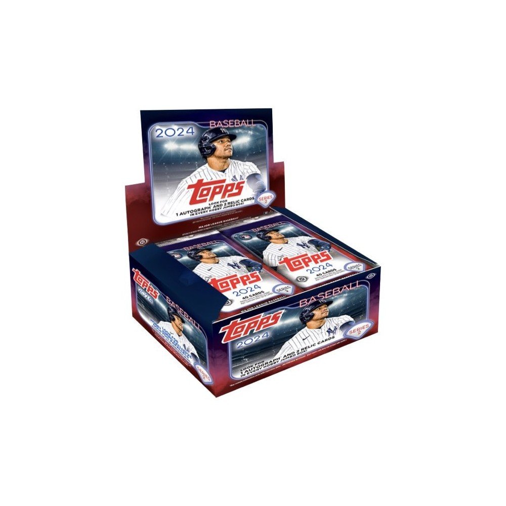 Bulk-Sqaures-00358939_3008ce8c-17ba-4d20-803f-d1513a22db67.jpg 2024 Topps Series 2 Baseball Jumbo 6 Box Case - Image 1
