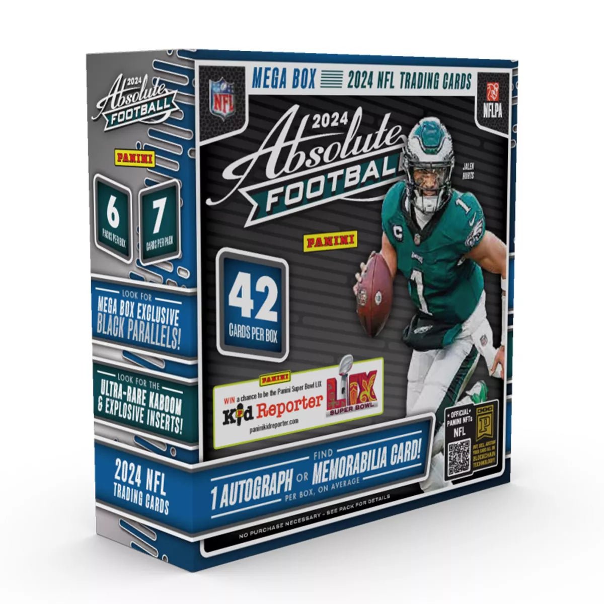 GUEST_232539b2-709f-464e-a9c6-1f59375614d0.jpg 2024 Panini Absolute Football Mega 20 Box Case - Image 1