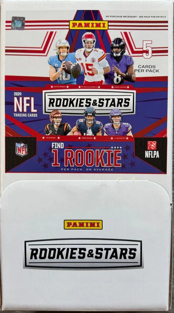IMG_7690_600x_4786a78f-4141-455b-a802-a5fbda7003cd.jpg 2024 Panini Rookies and Stars Football Gravity Feed 6 Box Case - Image 1