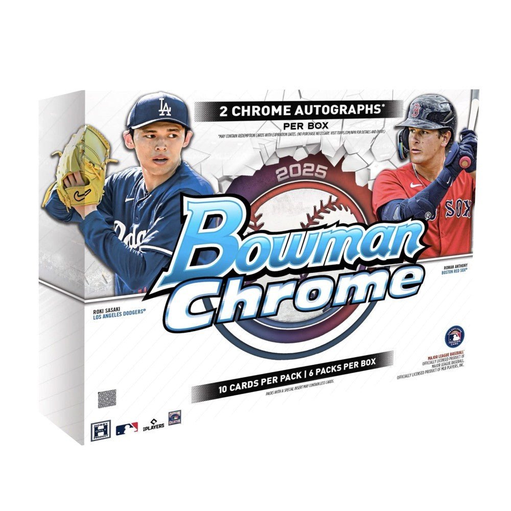 Image-Mockups-00190501370_e3f02f75-3d55-4f36-a97c-e08bd636f83b.jpg 2025 Bowman Chrome Hobby Box 12 Box Case - Image 1