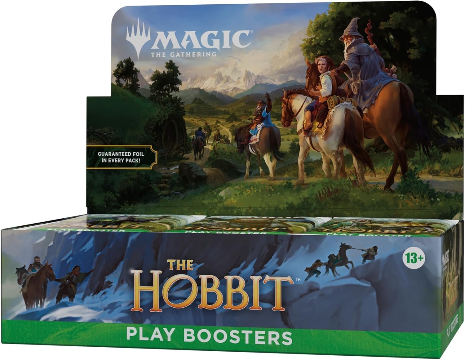 MAGICTHEGATHERINGTHEHOBBITPLAYBOOSTERBOX.jpg Magic: The Gathering – The Hobbit Play Booster Box (PRE-ORDER) - Image 1
