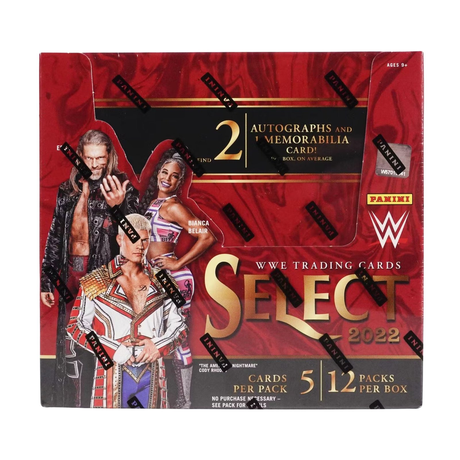 NewProductImage-2024-10-07T111222.403.jpg 2022 Panini WWE Select Hobby Box - Image 1