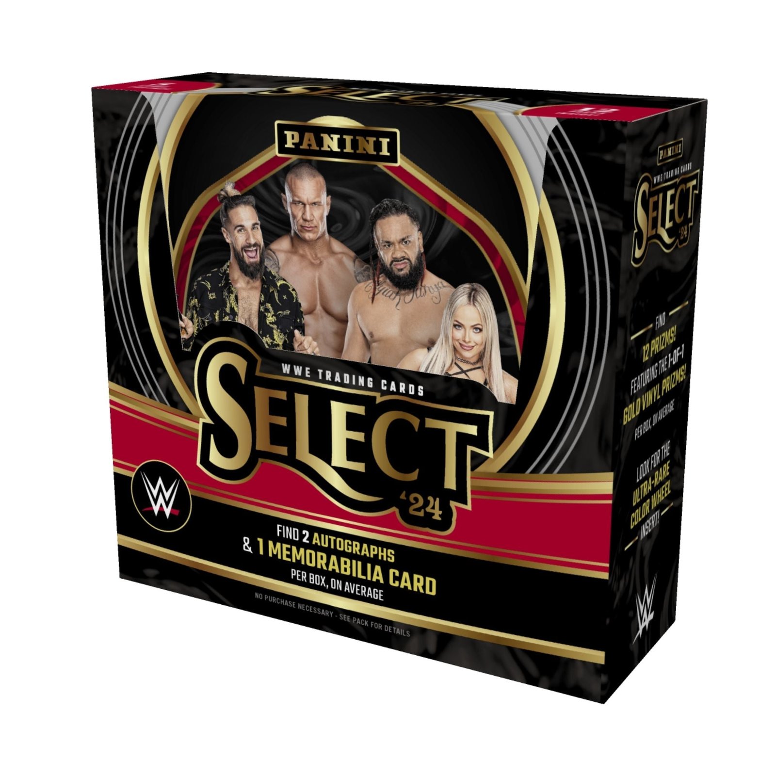NewProductImage-2024-10-29T113123.428.jpg 2024 Panini Select WWE Wrestling Hobby Box - Image 1