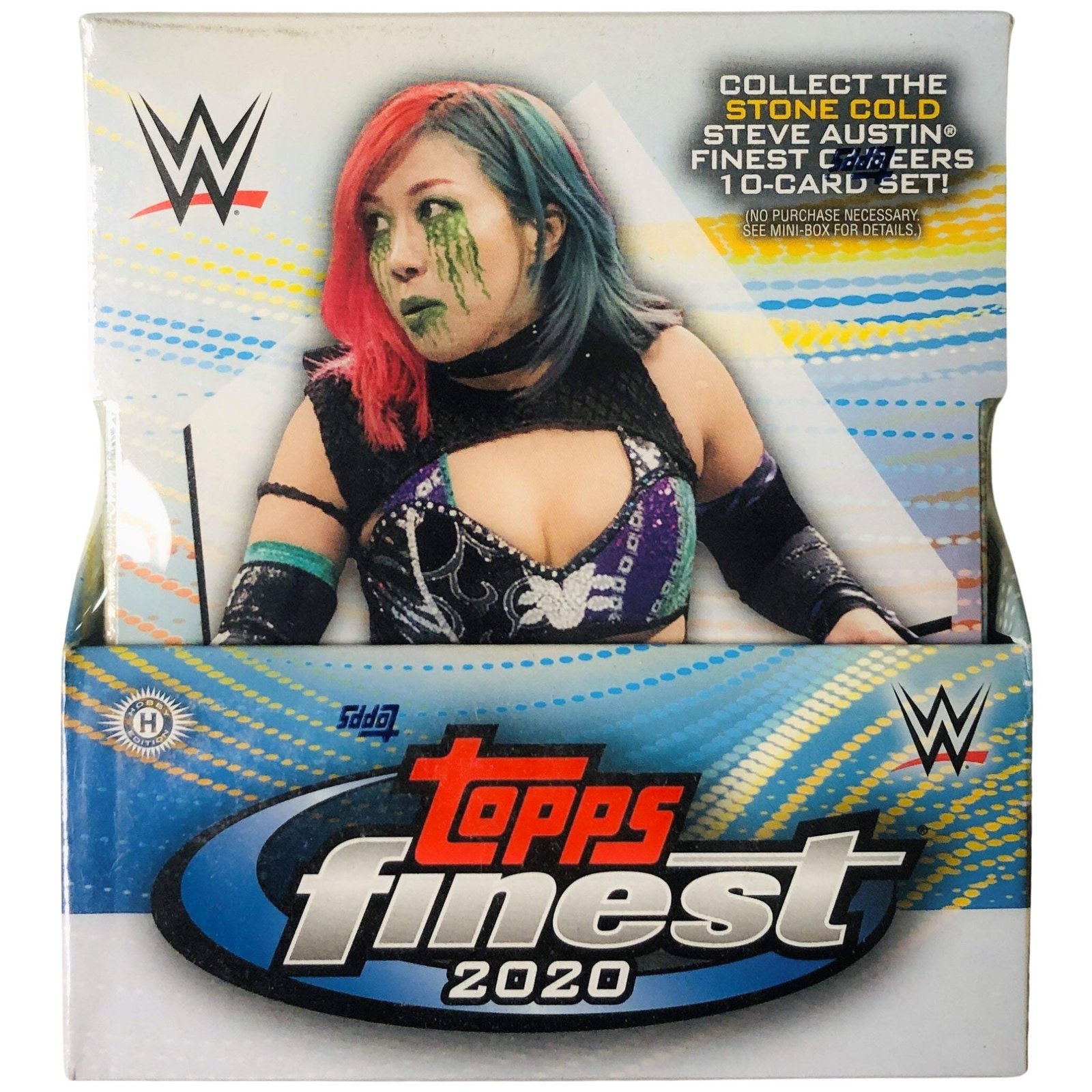 NewProductImage_41_c37b8865-f22e-4dd6-836a-f8c253104ebe.jpg 2020 Topps Finest WWE Hobby Box - Image 1