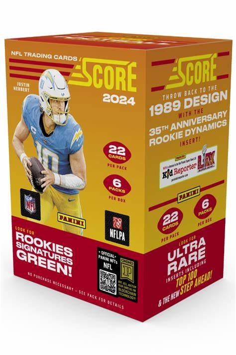 OIP_129a555e-62ca-4f51-a6e6-4bc532b14aab.jpg 2024 Panini Score Football Hobby Blaster 20 Box Case - Image 1