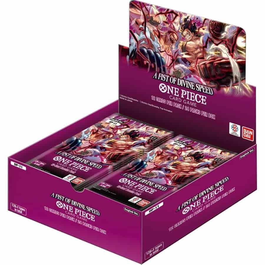 ONEPIECEAFISTOFDIVINESPEEDBOOSTERBOXOP11.jpg One Piece: A Fist of Divine Speed Booster Box (OP-11) - Image 1