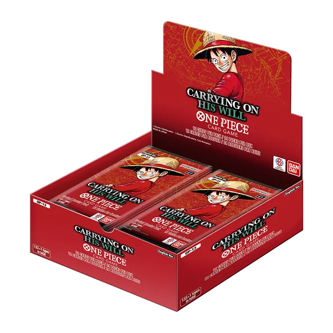 ONEPIECECARRYINGONHISWILLBOOSTERBOXOP13_47b2507a-1049-4e47-8bf3-2b042922ffa5.png One Piece: Carrying On His Will Booster Box (OP-13) - Image 1