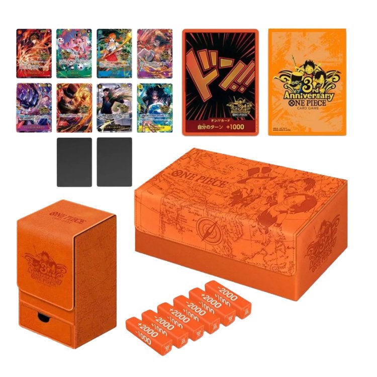 OnePieceCardGameJapanese3rdAnniversarySetJapaneseVersion.jpg One Piece Card Game Japanese 3rd Anniversary Set Japanese Version - Image 1