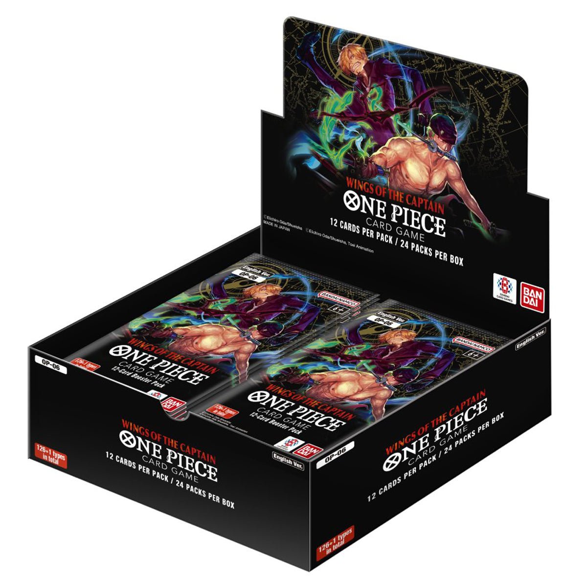 OnePieceCardGameWingsoftheCaptainOP-06BoosterBox_01.jpg One Piece Card Game Wings of the Captain OP-06 Booster Box - Image 1