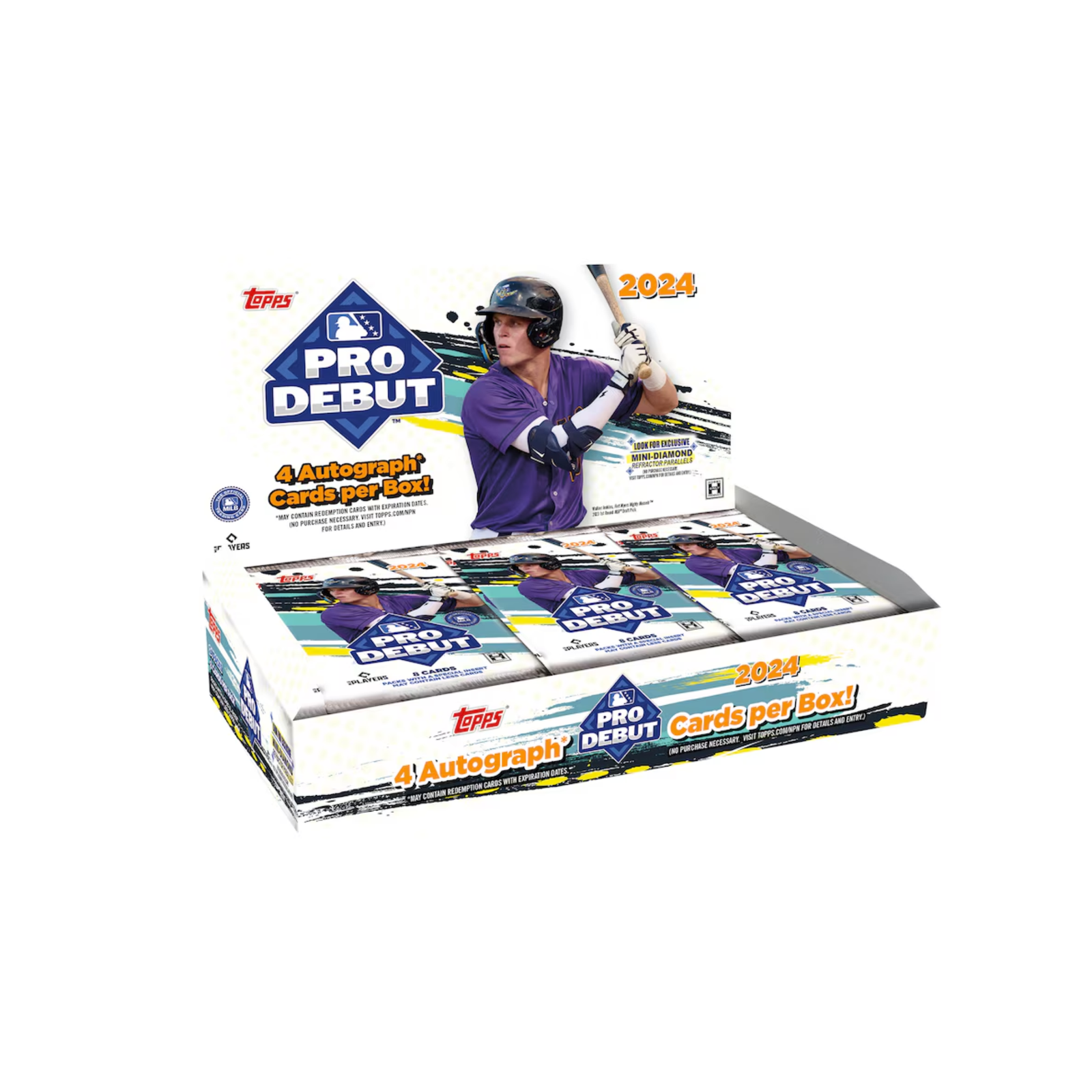 PRE-Order_11.png 2024 Topps Pro Debut Baseball Hobby 12 Box Case - Image 1