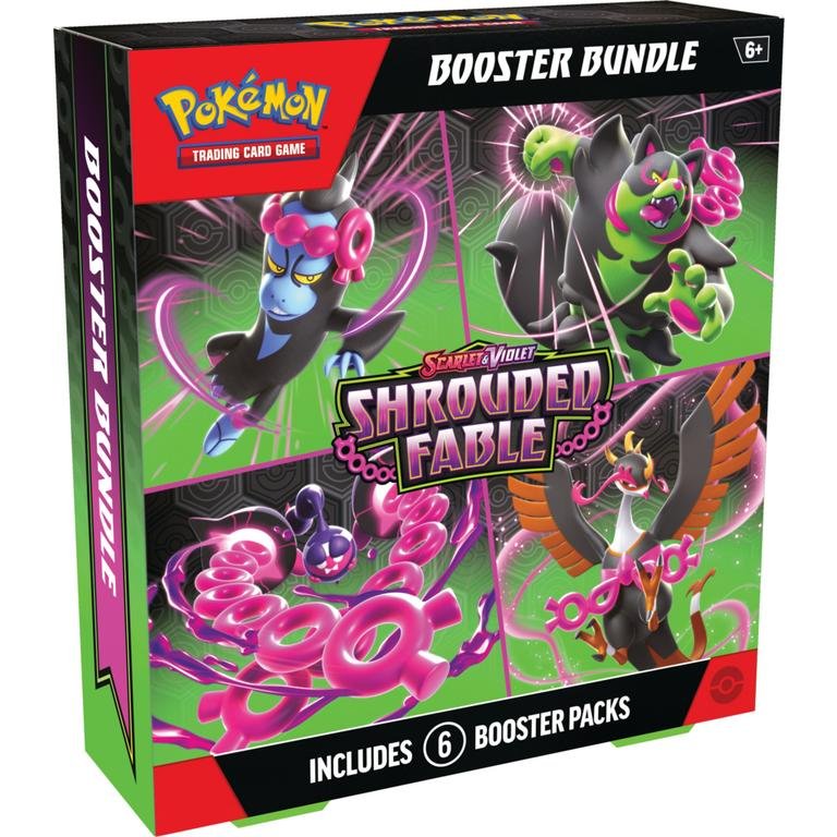 Pokemon-Trading-Card-Game-Scarlet-and-Violet-Shrouded-Fable-Booster-Bundle_0911b78b-38fb-4588-b896-ef1d67c4902b.jpg Pokemon Scarlet & Violet Shrouded Fable Booster Bundle 20 Box Case - Image 1