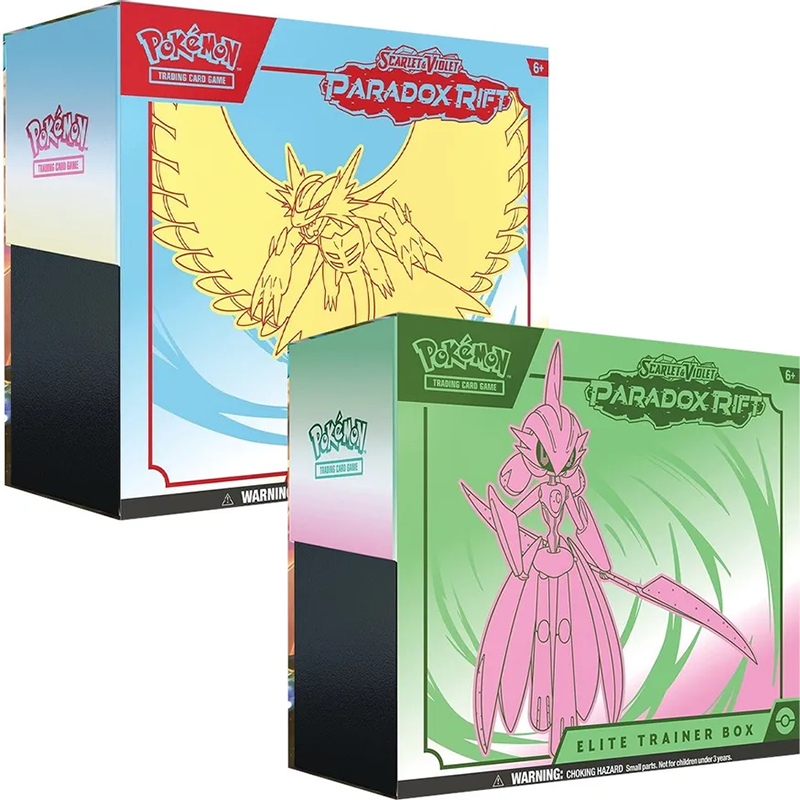 PokemonScarlet_Violet4ParadoxRiftEliteTrainerBox_0f1442f6-3206-4e7e-9f17-6e2c1f4f8ad6.png Pokemon Scarlet & Violet 4 Paradox Rift Elite Trainer 10 Box Case - Image 1