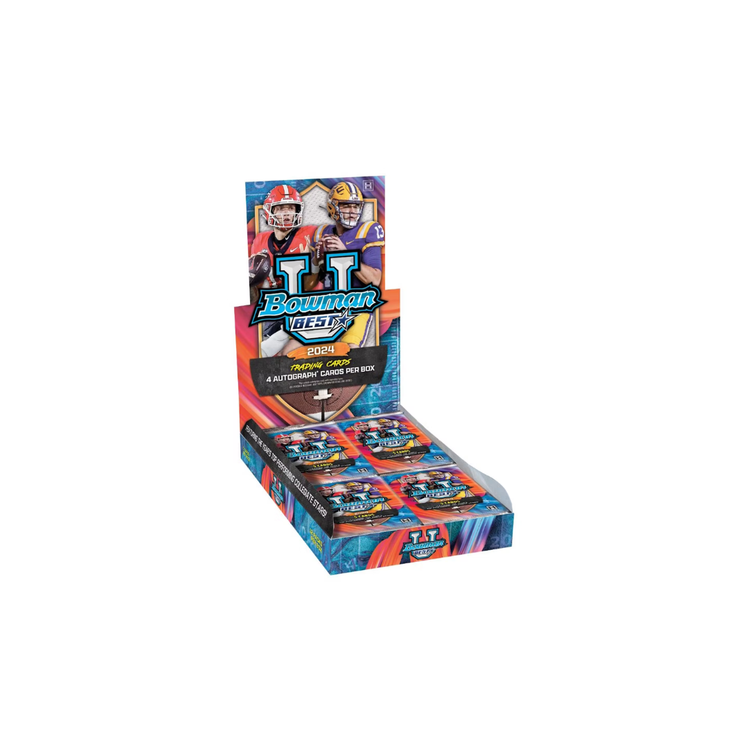PreOrder_77_cae80aab-d379-4f25-92b2-c0b4759c7435.png 2024 Bowman's University Best Football Hobby 12 Box Case - Image 1