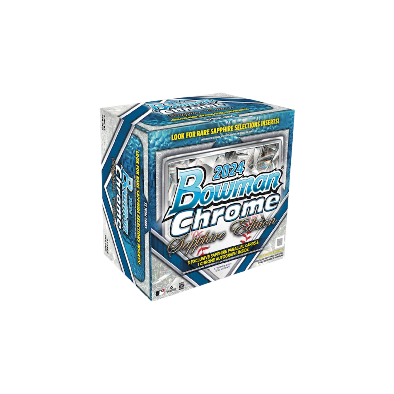 Release_Date_December_4th_2024_6.png 2024 Bowman Chrome Baseball Sapphire Edition Box - Image 1