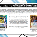2022-23 Topps Finest Bundesliga Soccer Hobby 8 Box Case