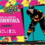 2023-24 Upper Deck Credentials Hockey Hobby 10 Box Case