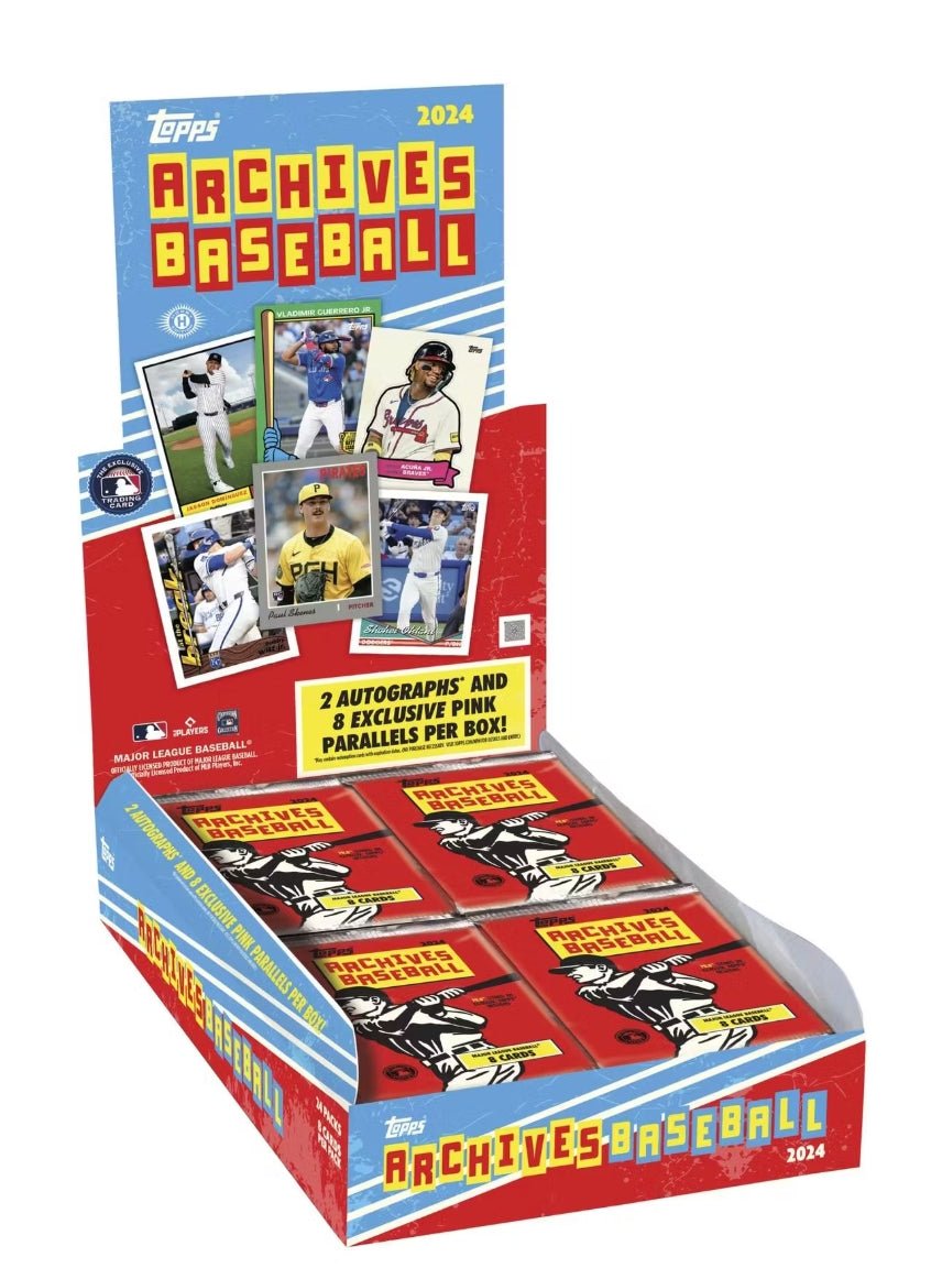 Screenshot_18-12-2024_104932_www.dacardworld.com_.jpg 2024 Topps Archives Baseball Hobby 10 Box Case - Image 1