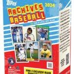 2024 Topps Archives Baseball Blaster Box 40 Box Case