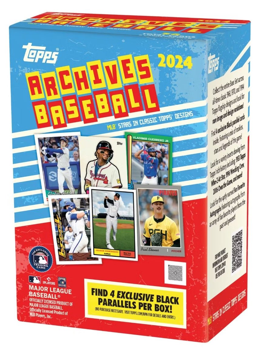 Screenshot_18-12-2024_111345_www.dacardworld.com_.jpg 2024 Topps Archives Baseball Blaster Box 40 Box Case - Image 1