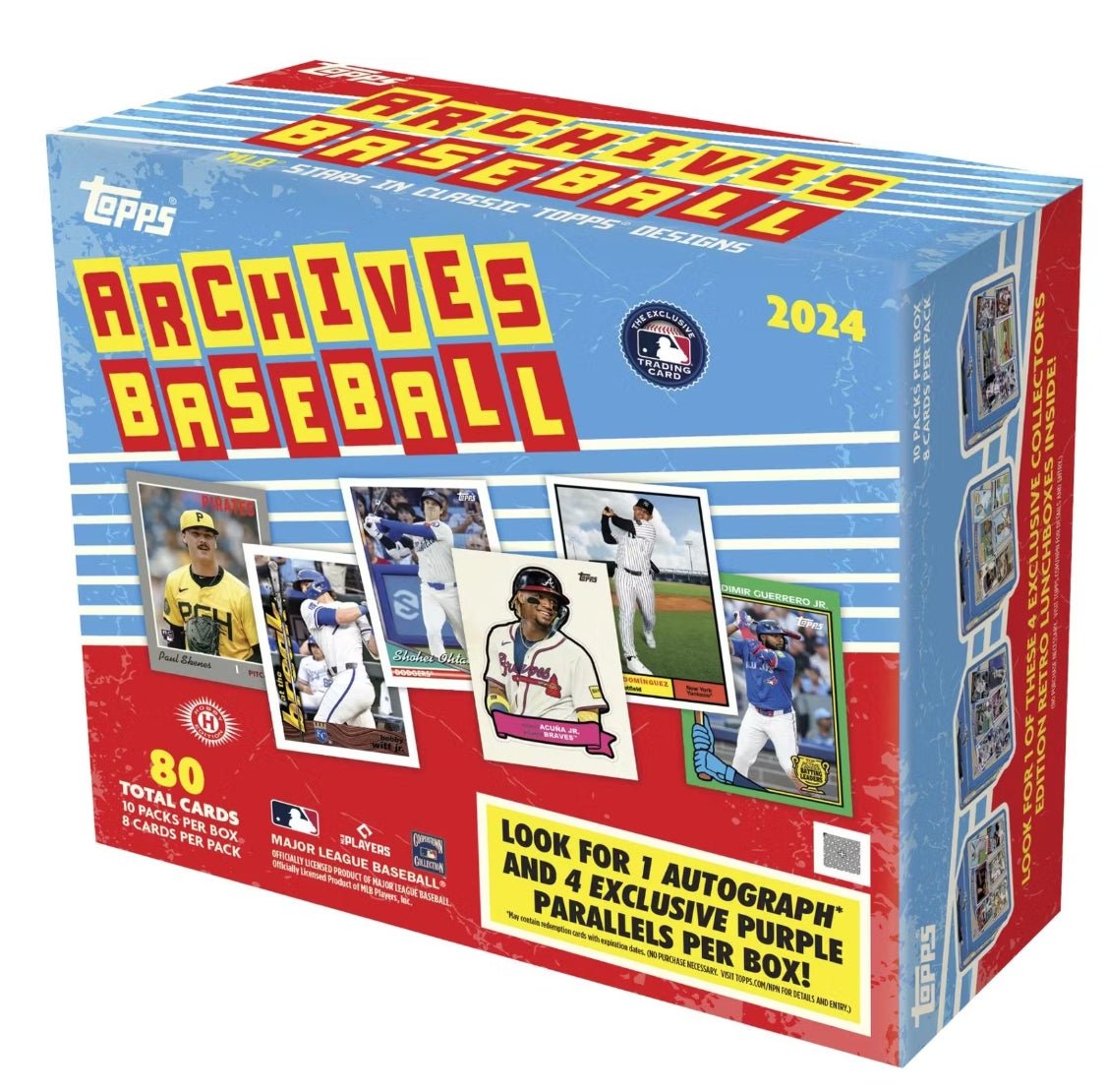 Screenshot_18-12-2024_11259_www.dacardworld.com_.jpg 2024 Topps Archives Baseball Hobby Collector 10 Box Case - Image 1