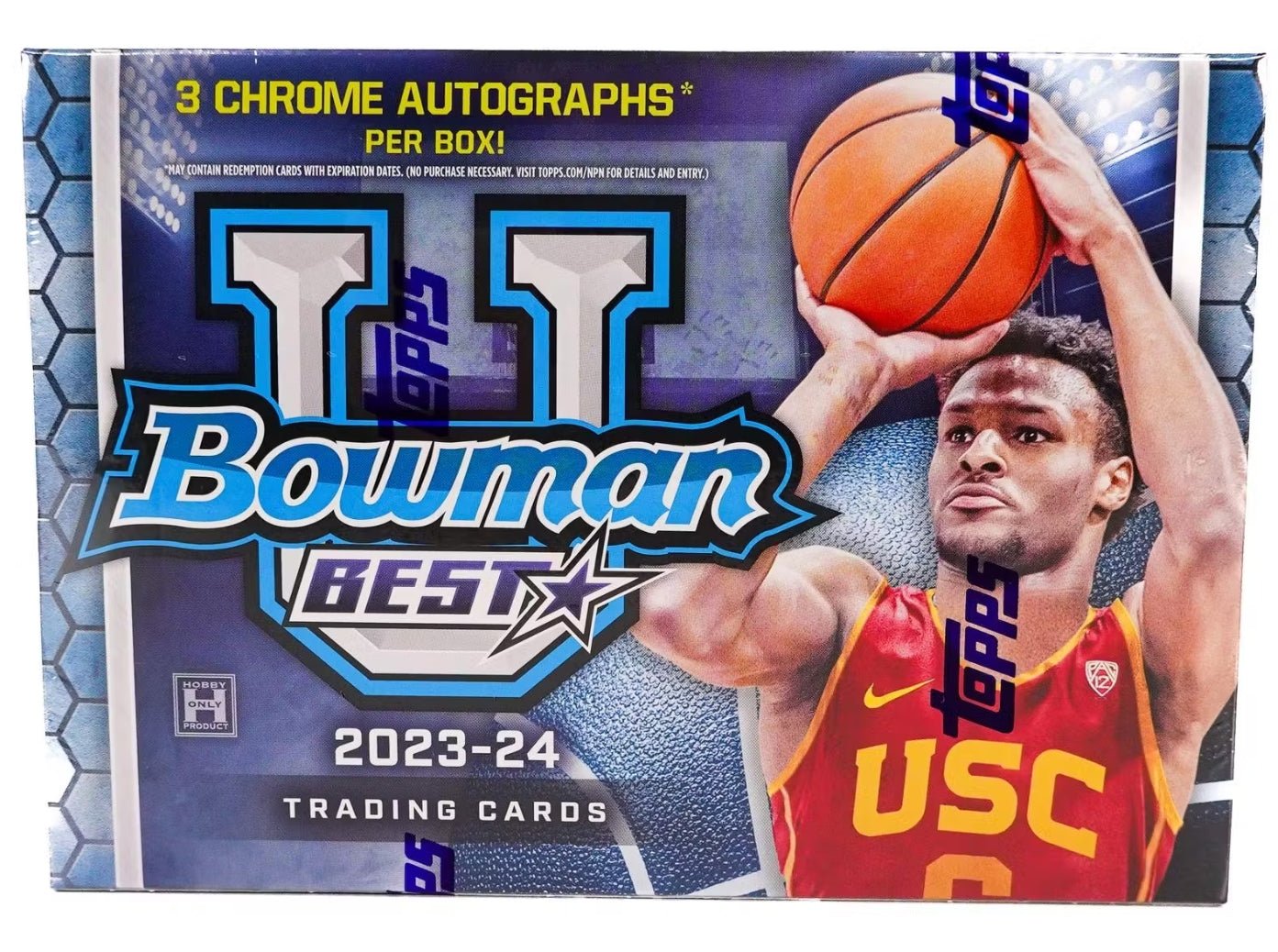 Screenshot_18-5-2025_132752_www.dacardworld.com_.jpg 2023-24 Bowman University Best Basketball Delight 10 Box Case - Image 1