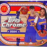 2024 Topps Chrome McDonald's All American Basketball Hobby 12 Box Case