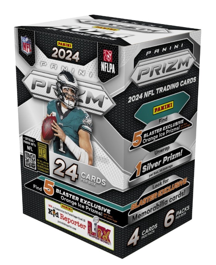 Screenshot_21-1-2025_17720_www.paniniamerica.net_a7a2d85a-8355-4a4c-9b75-c475ee1fbc78.jpg 2024 Panini Prizm Football Hobby 20 Blaster Box Case - Image 1