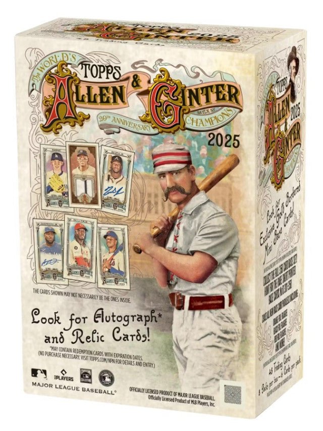 Topps__38559.jpg 2025 Topps Allen & Ginter Baseball Blaster 40 Box Case - Image 1