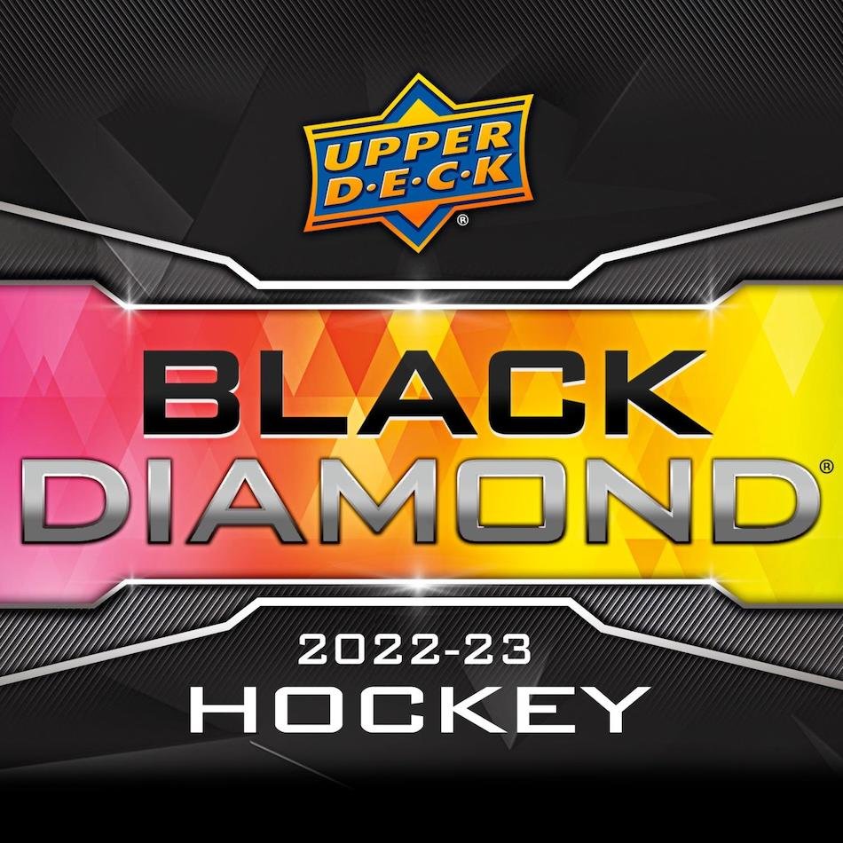 UD23HKBD_e88fce06-f1f2-48ac-878e-c454c81ab435.jpg 2022-23 Upper Deck Black Diamond Hockey CDD Exclusive Hobby 5 Box Case - Image 1