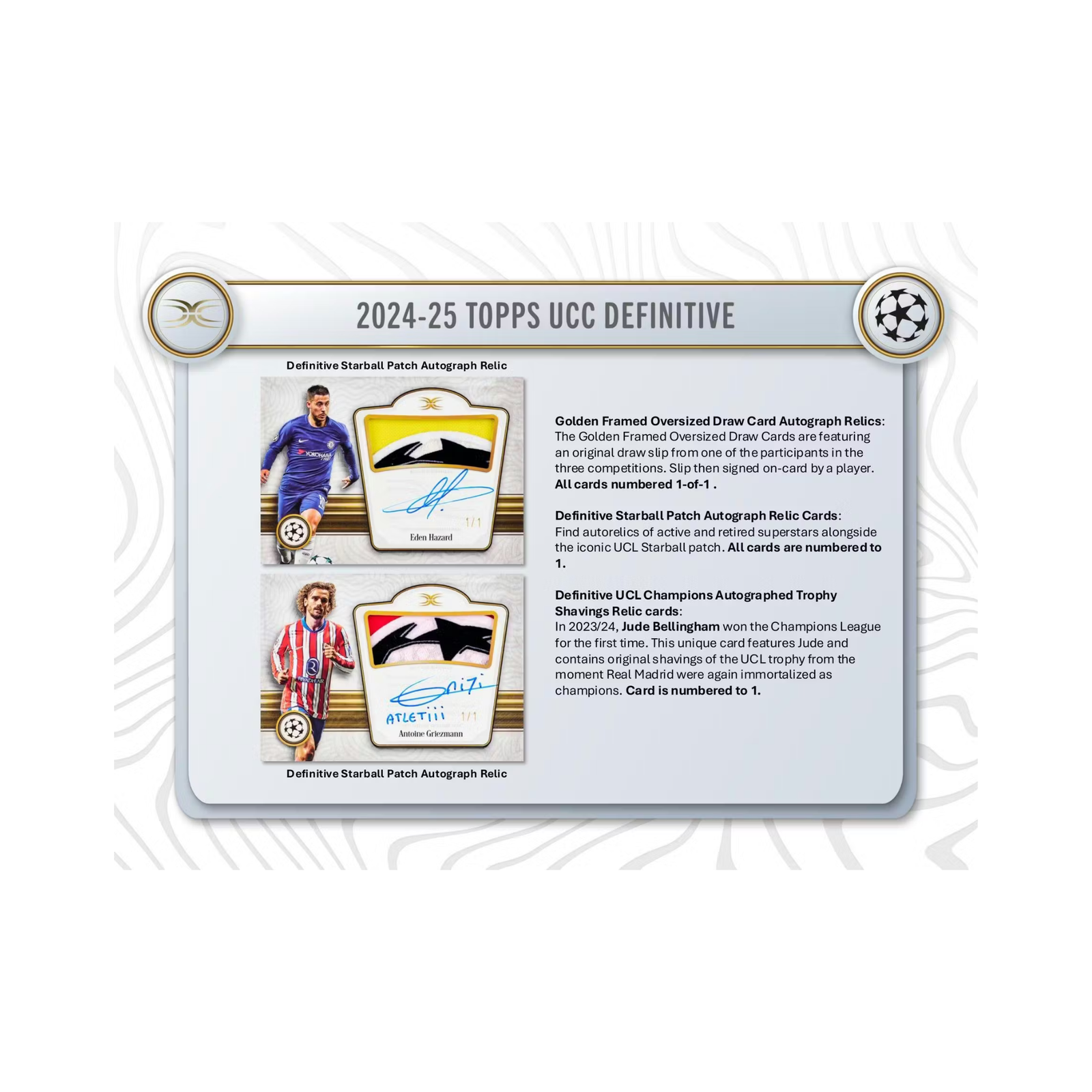 Untitled_2000x2000px_0f67b982-4020-4e3e-b0fb-f322cd3f4e9a.png 2024-25 Topps Definitive UEFA Club Competitions Soccer 3 Box Case - Image 1