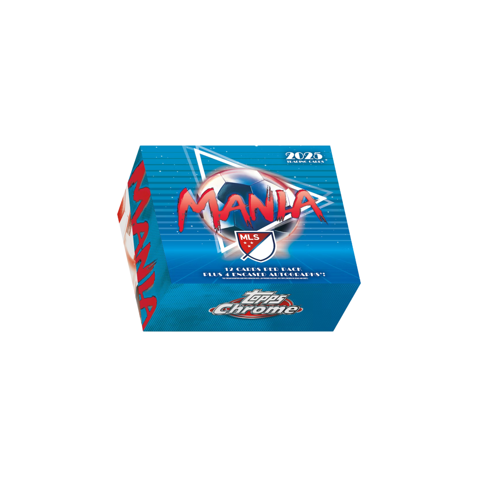 Untitled_2000x2000px_9.png 2025 Topps Chrome MLS Chrome Mania Hobby 5 Box Case - Image 1