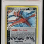 2006 Pokemon EX Mitsuhiro Arita Deoxys Holo Holon Phantoms #3 PSA 8 Auto 9 #3515